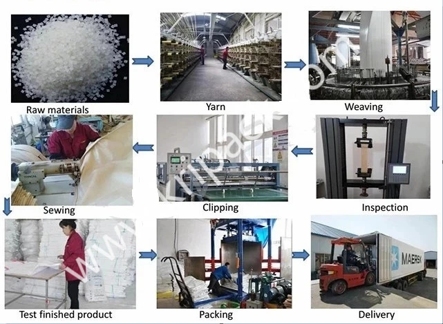 Polypropylene Bags Maize Corn Wheat Grain Feed Rice Charcoal Sugar Packaging PP Woven Raffia Bag