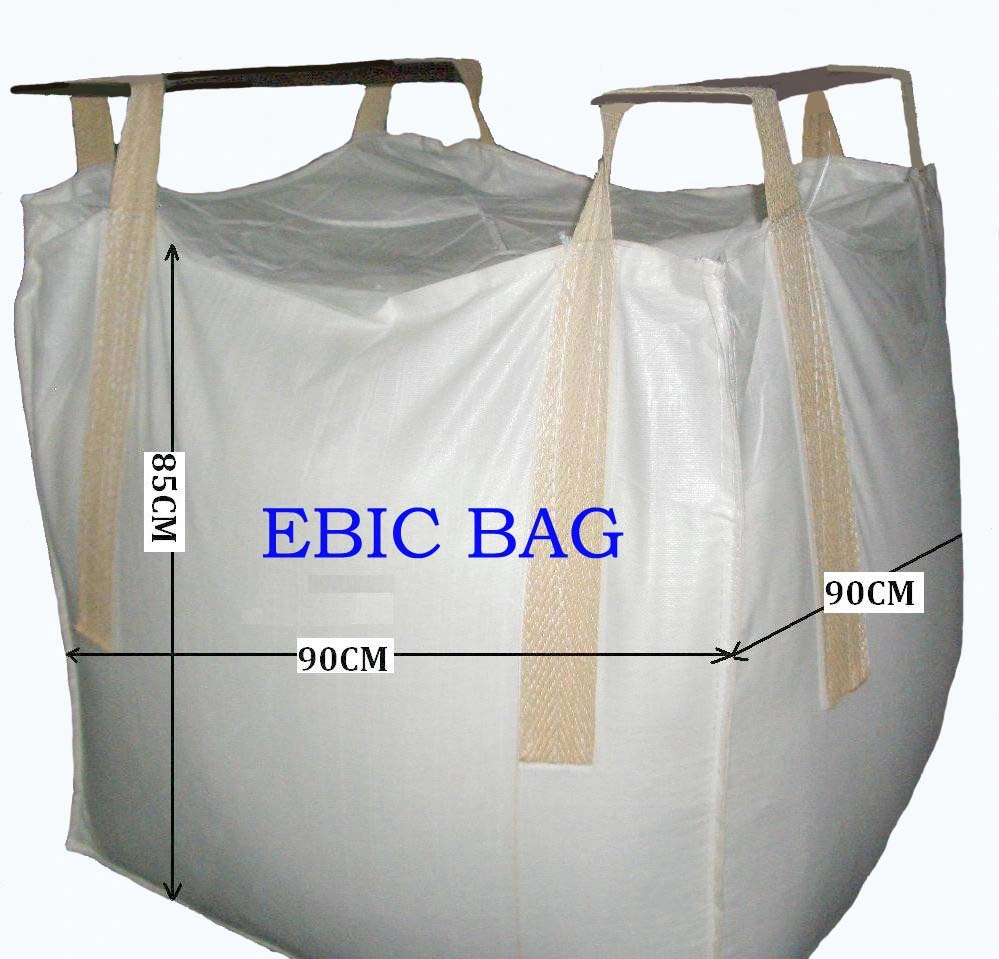 Customized PP Plastic Flecon Container Building Material Sand Baffle Cubicon Super Sack Sling Ton Jumbo Bulk FIBC Q Fertilizer Cement Printed Woven Big Bag