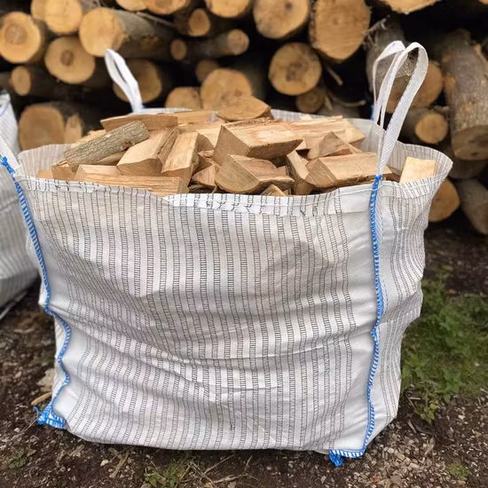공장 공급 800kg 대량 가방 PP 적층 FIBC 슈퍼 자루 통기성 점보 가방 1.5ton 슬링 토트 백 1500kg 장작 큰 가방